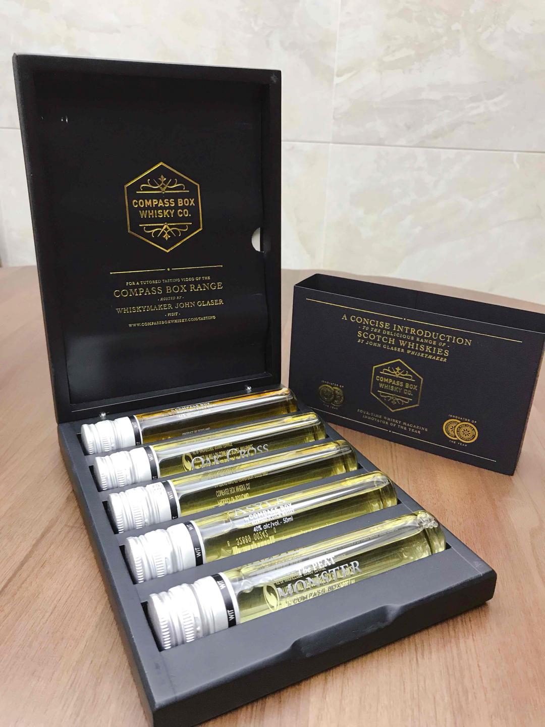 COMPASS BOX WHISKY TUBE MINIATURE