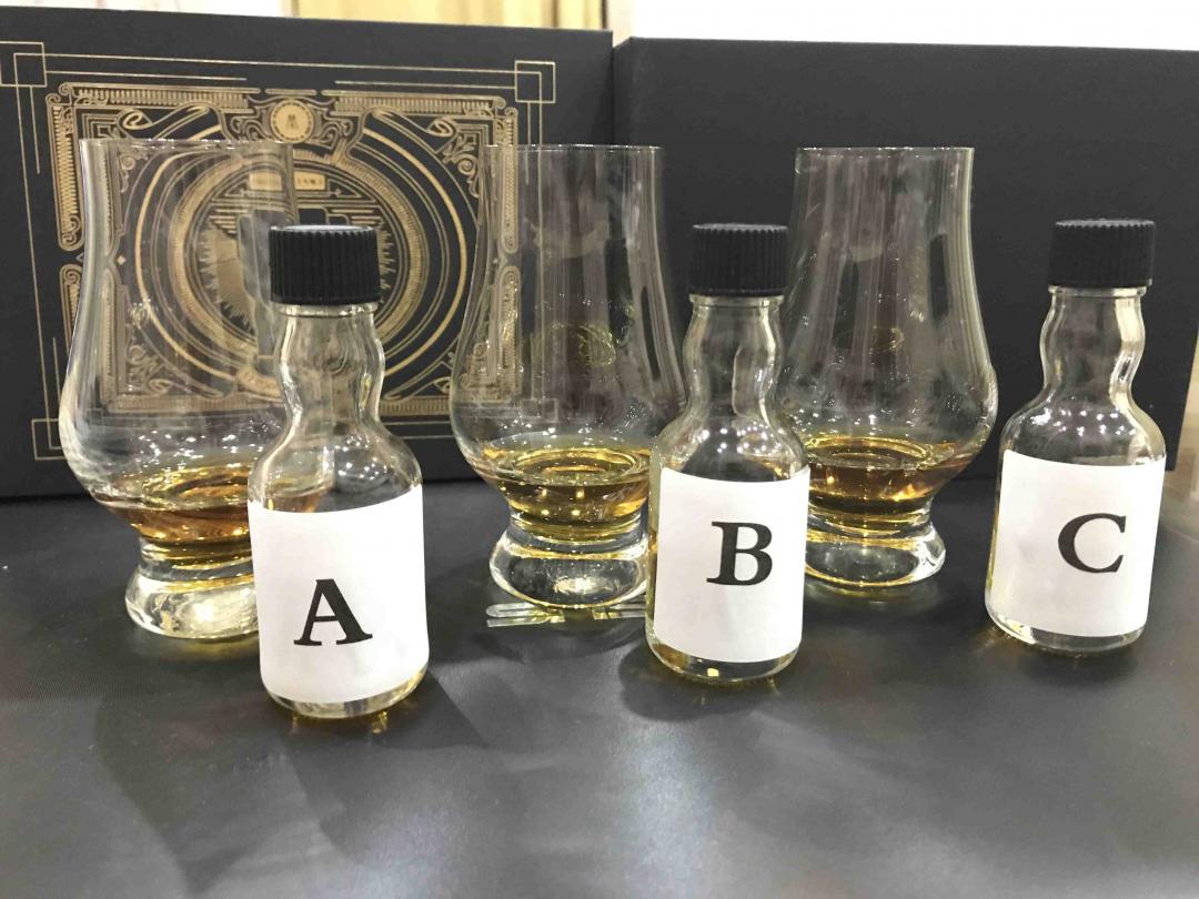 CWS盲品活动，与其说按价钱来排序，不如说是按自己喜好排序吧！我的答案是BCA，求中奖🙏