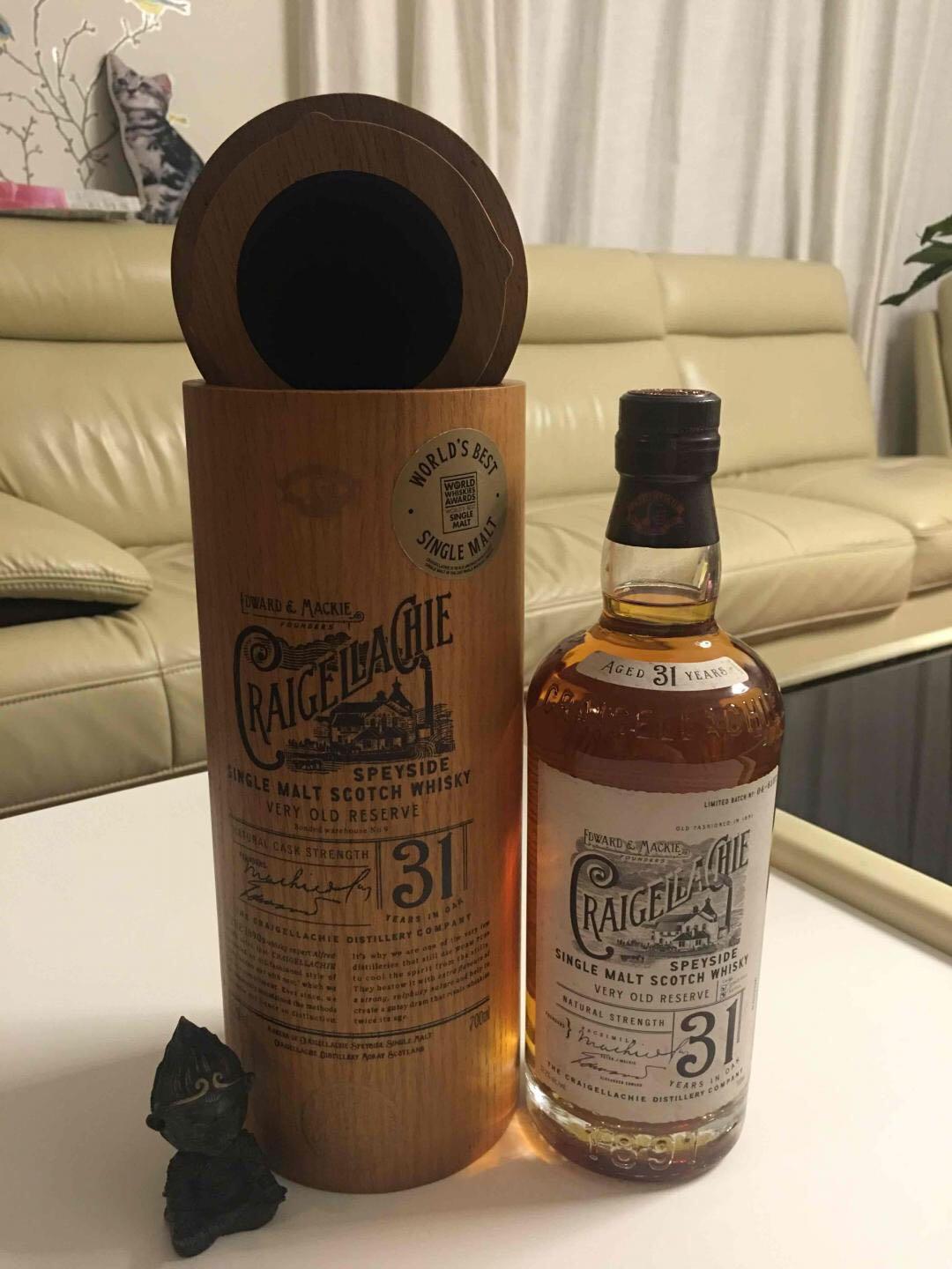 Craigellachie克莱嘉赫 克莱拉齐 魁列奇31年