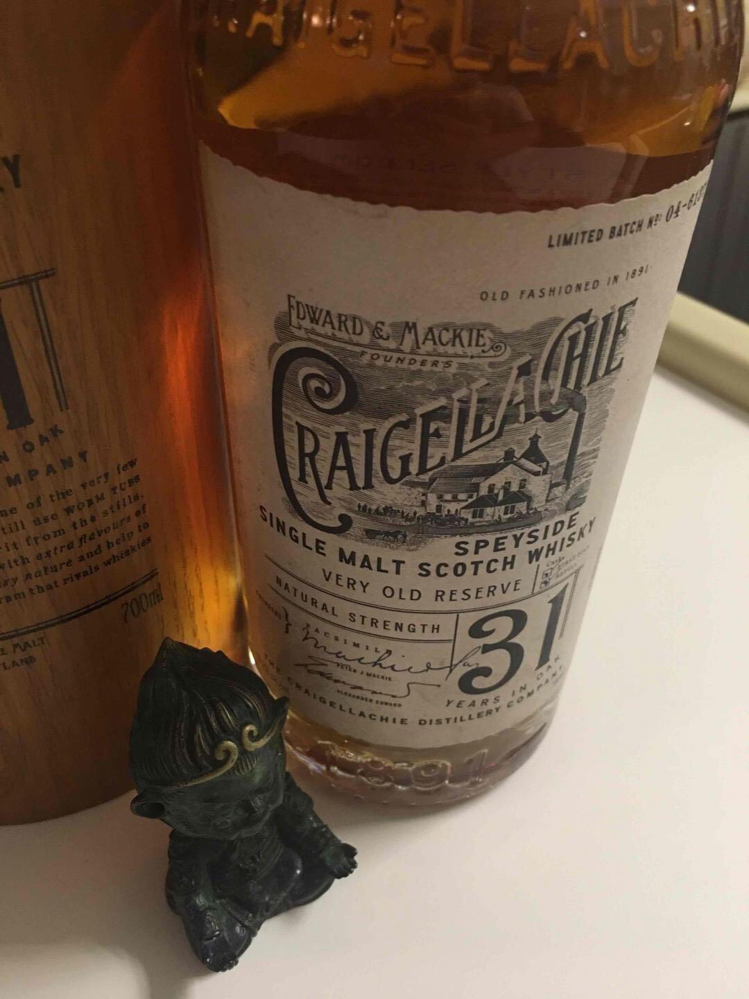 Craigellachie克莱嘉赫 克莱拉齐 魁列奇31年