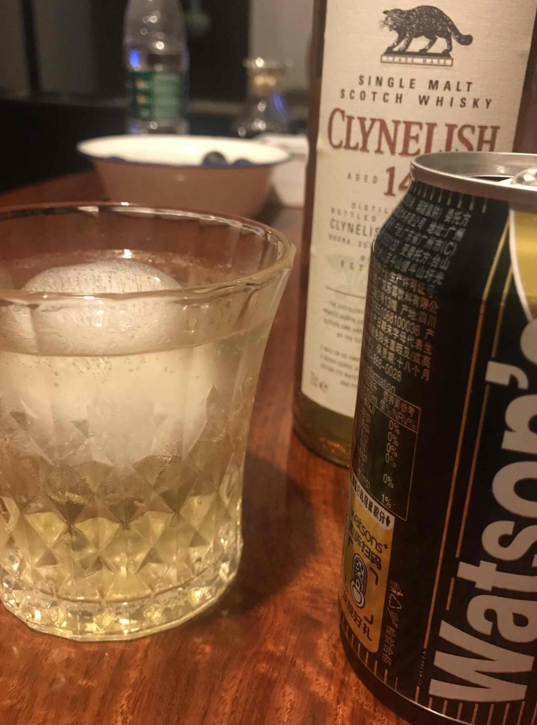 小猫水割，跑完步来一杯