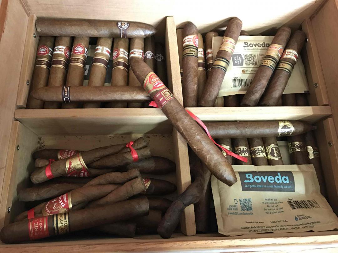 天气好，好几个月没抽居然没发霉