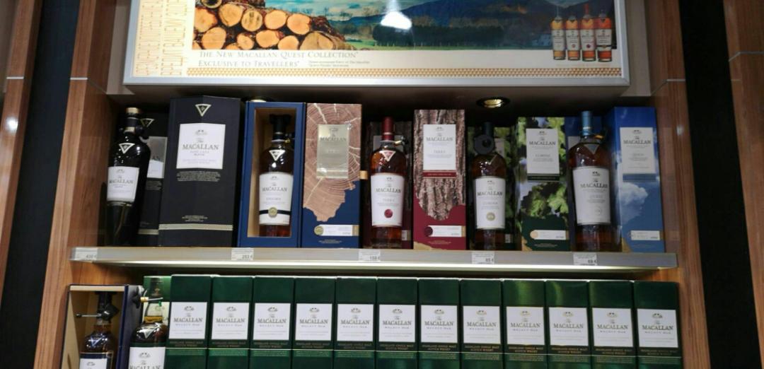 莫斯科机场的免税店