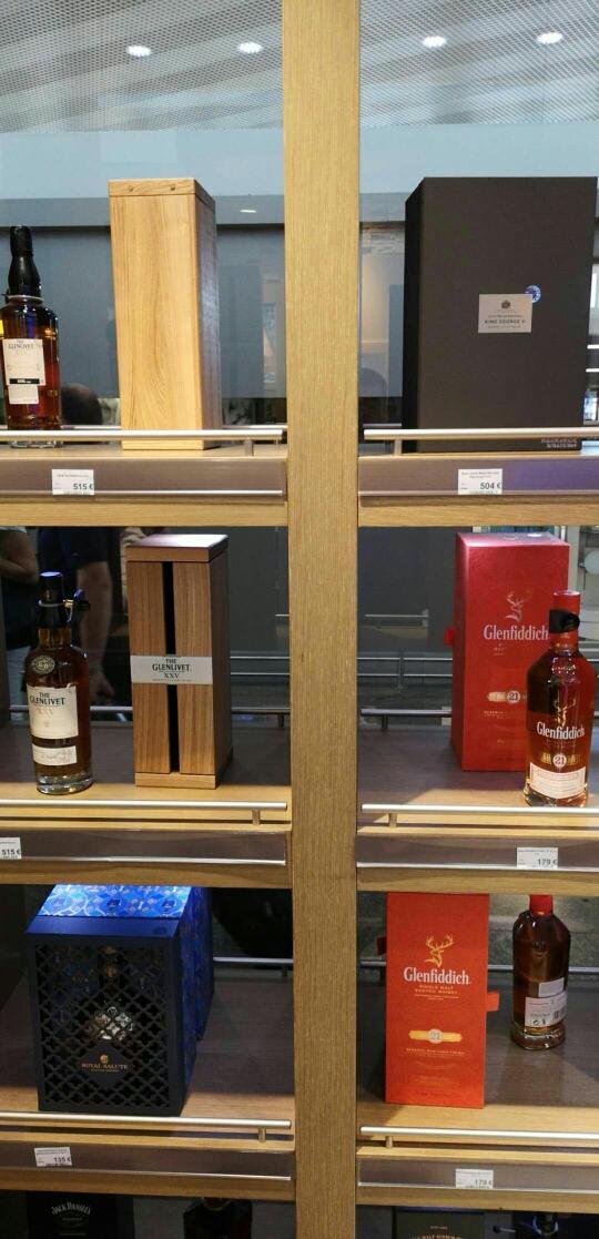 莫斯科机场的免税店