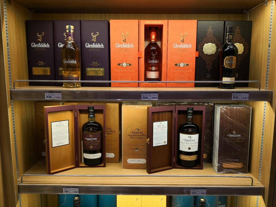 前天在专卖进口食品商场看到