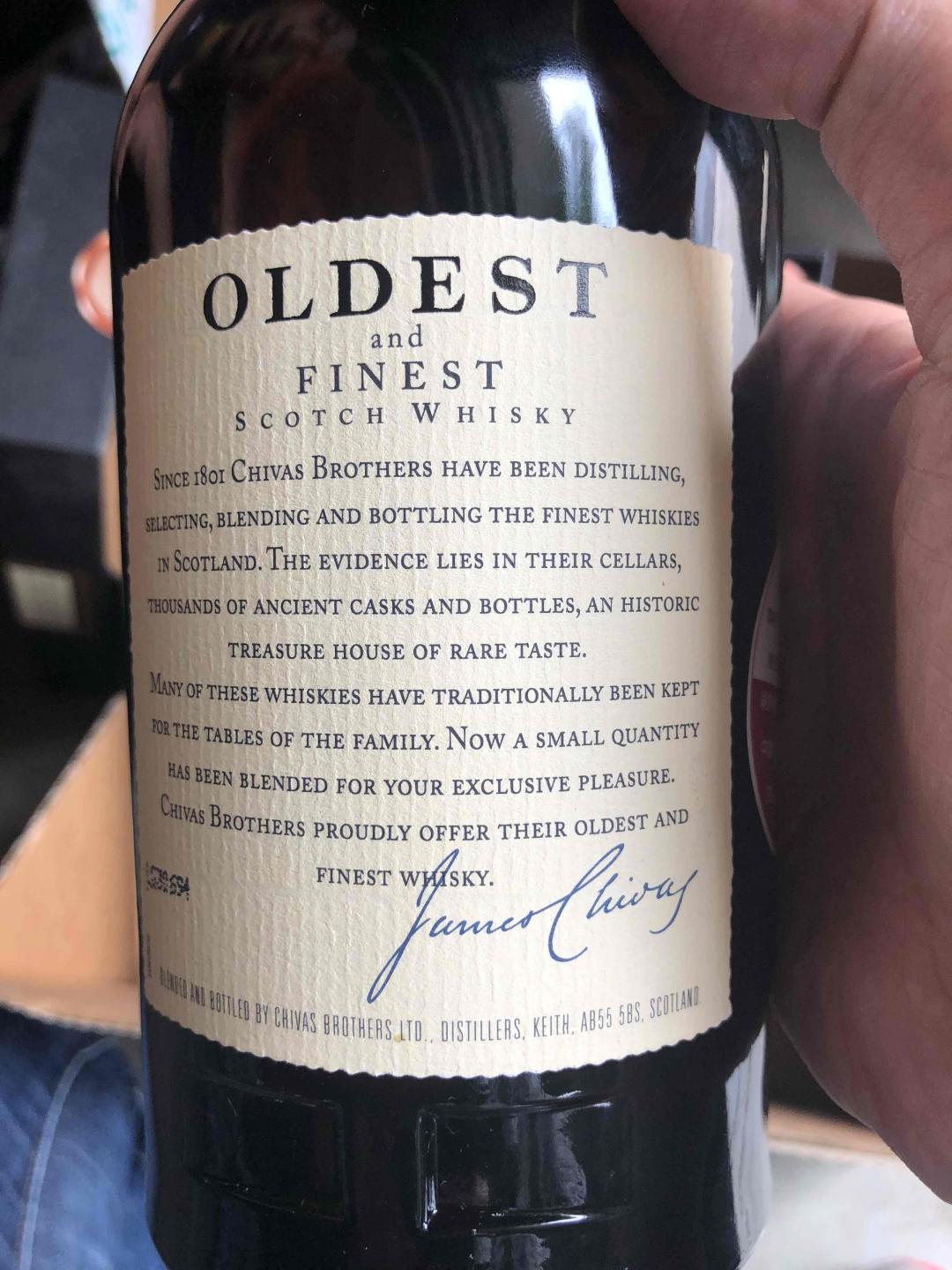 请问这款芝华士是30年的？