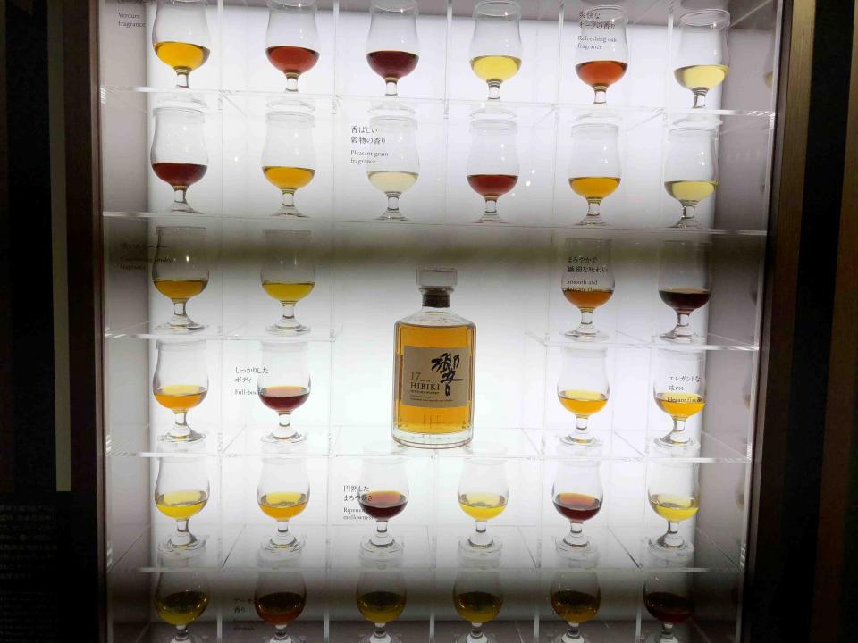年份酒只有展示,销售的店是买不到年份的酒了