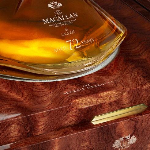 大家猜下最老桶龄的官方装瓶麦卡伦72年–TheGenesisDecanter，在市场会以什么价格出现？