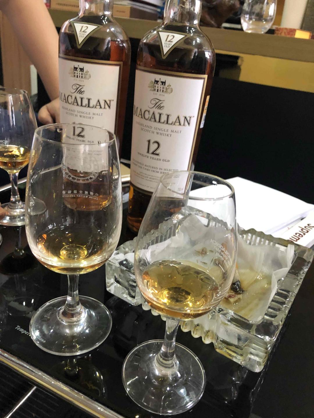 一个兄弟说买到380的雪莉12年 我说过来开了看看吧 果然