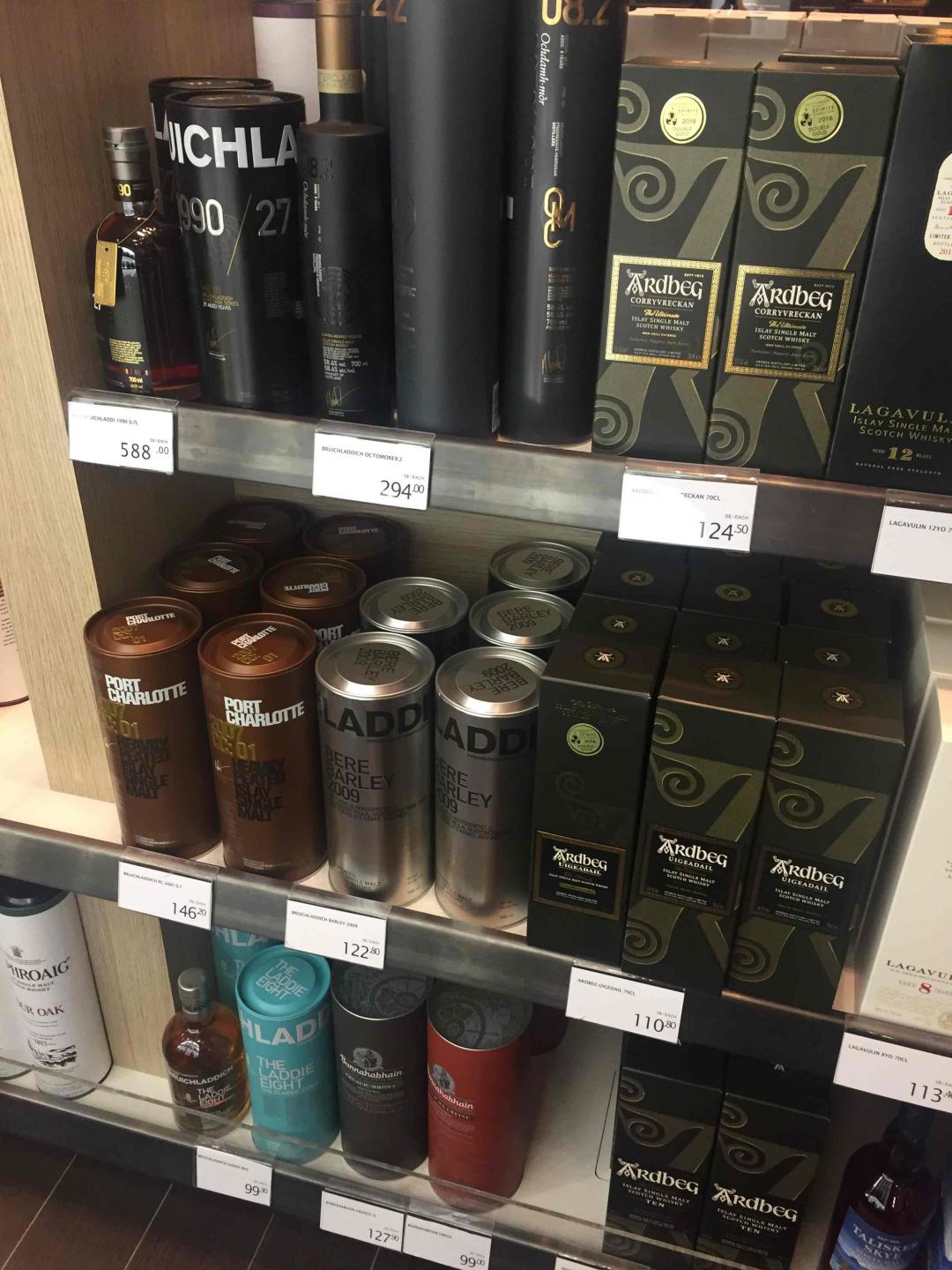 新加坡机场价格太贵了