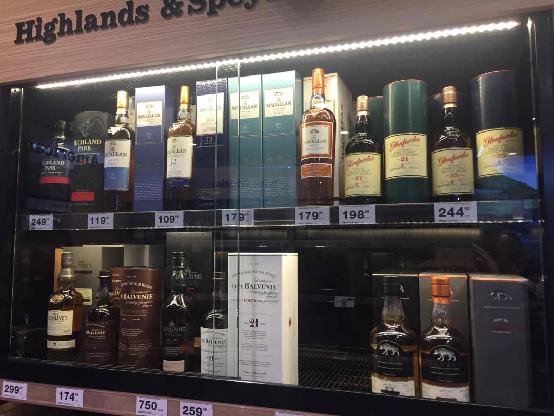 常规酒款还是国内价格好