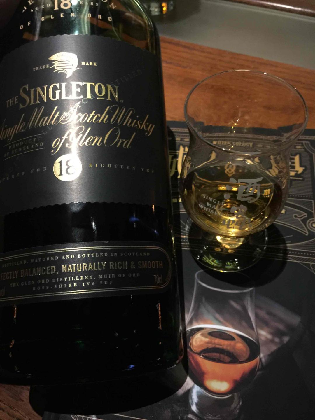 苏格登18年品鉴记录