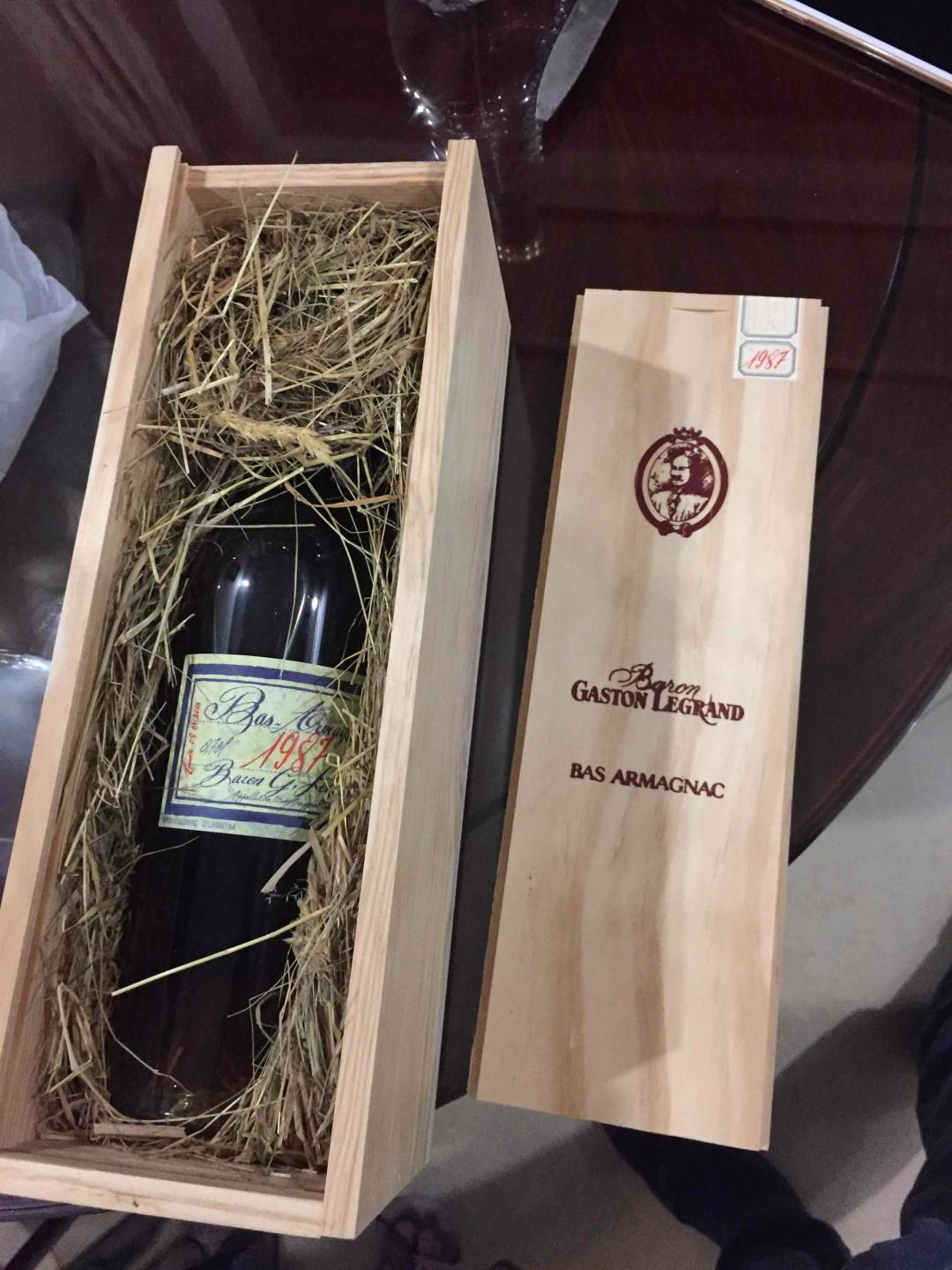 我的年份酒。雅文邑还是比较少见