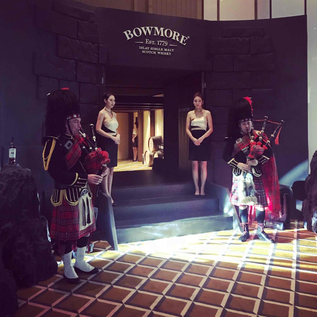 消化了一整晚的bowmore晚宴