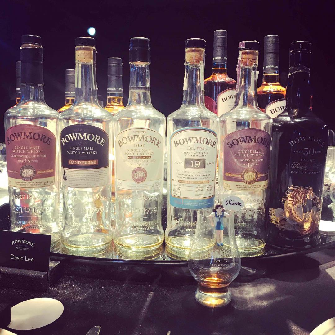 消化了一整晚的bowmore晚宴