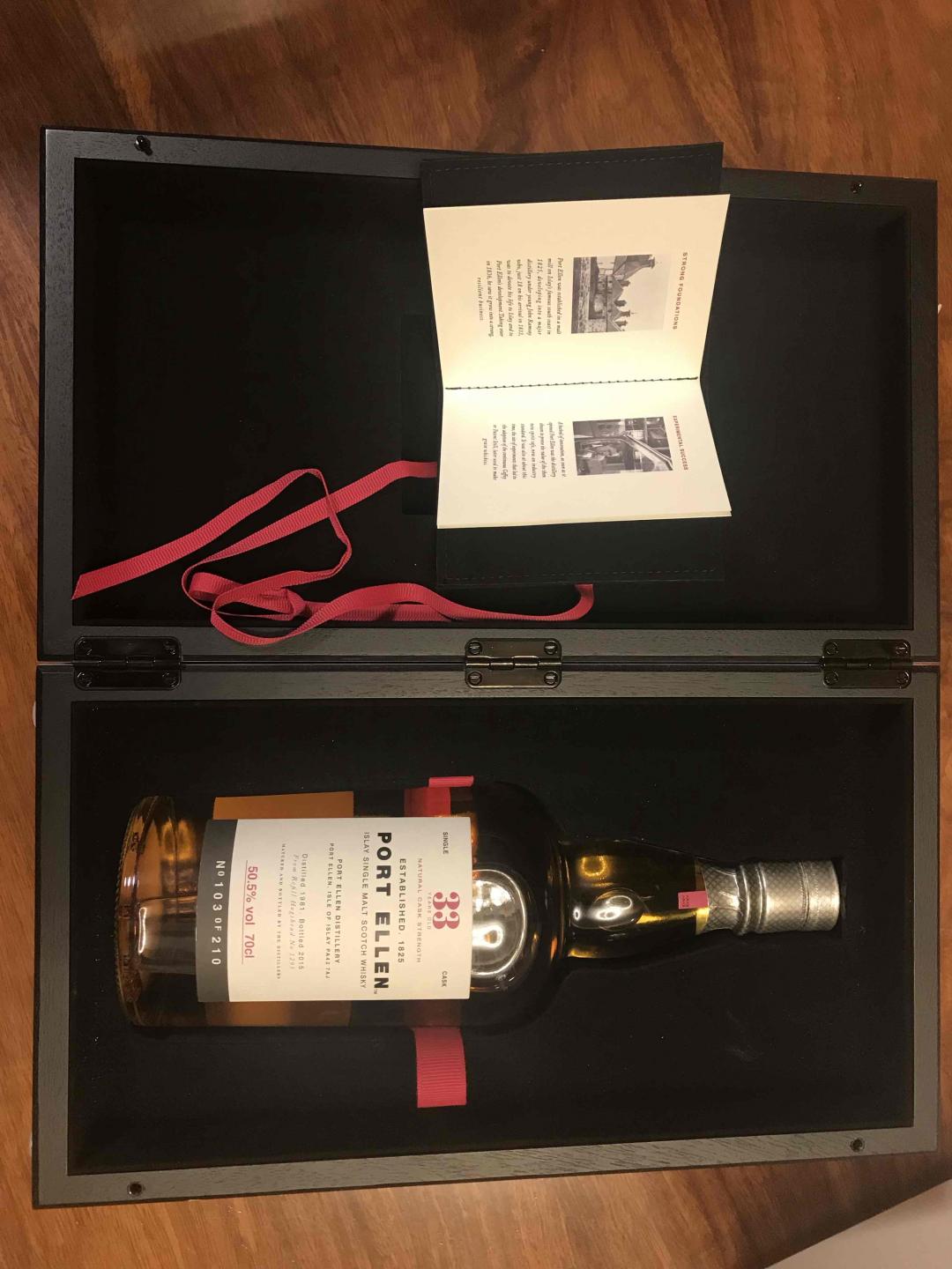 波特艾伦的第二支OB单桶终于到手了，貌似没有评分，舍得拿来喝的不多啊！据闻这是顾老师开的第一支分享瓶啊！