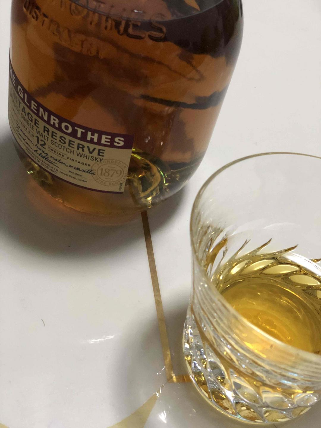 the glenrothes 12 开一瓶格兰路思12试试