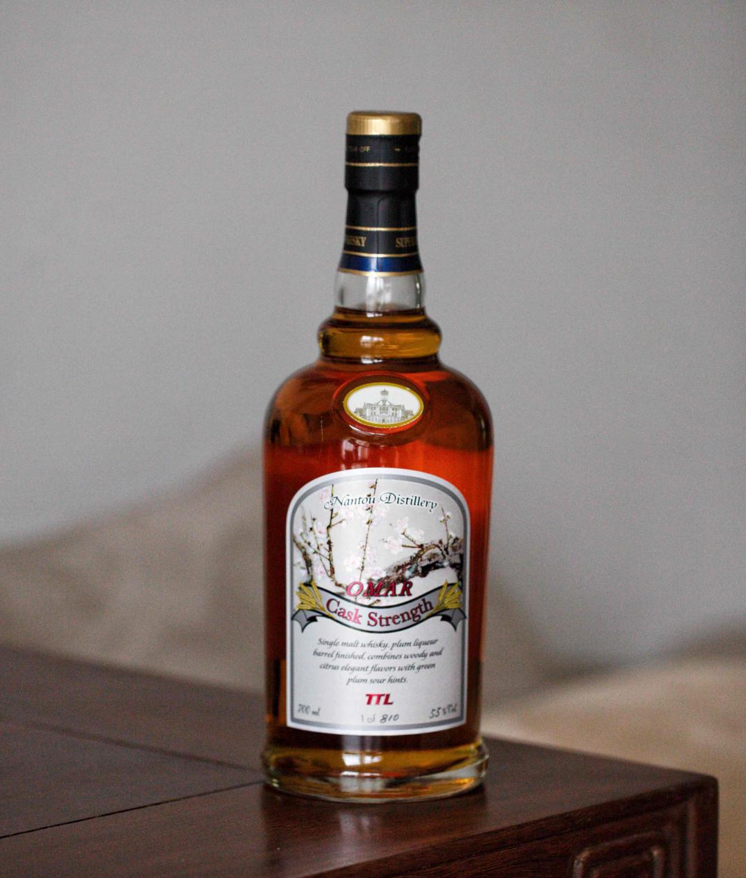 刚入手的南投酒厂，梅子桶，桶强。还没喝…