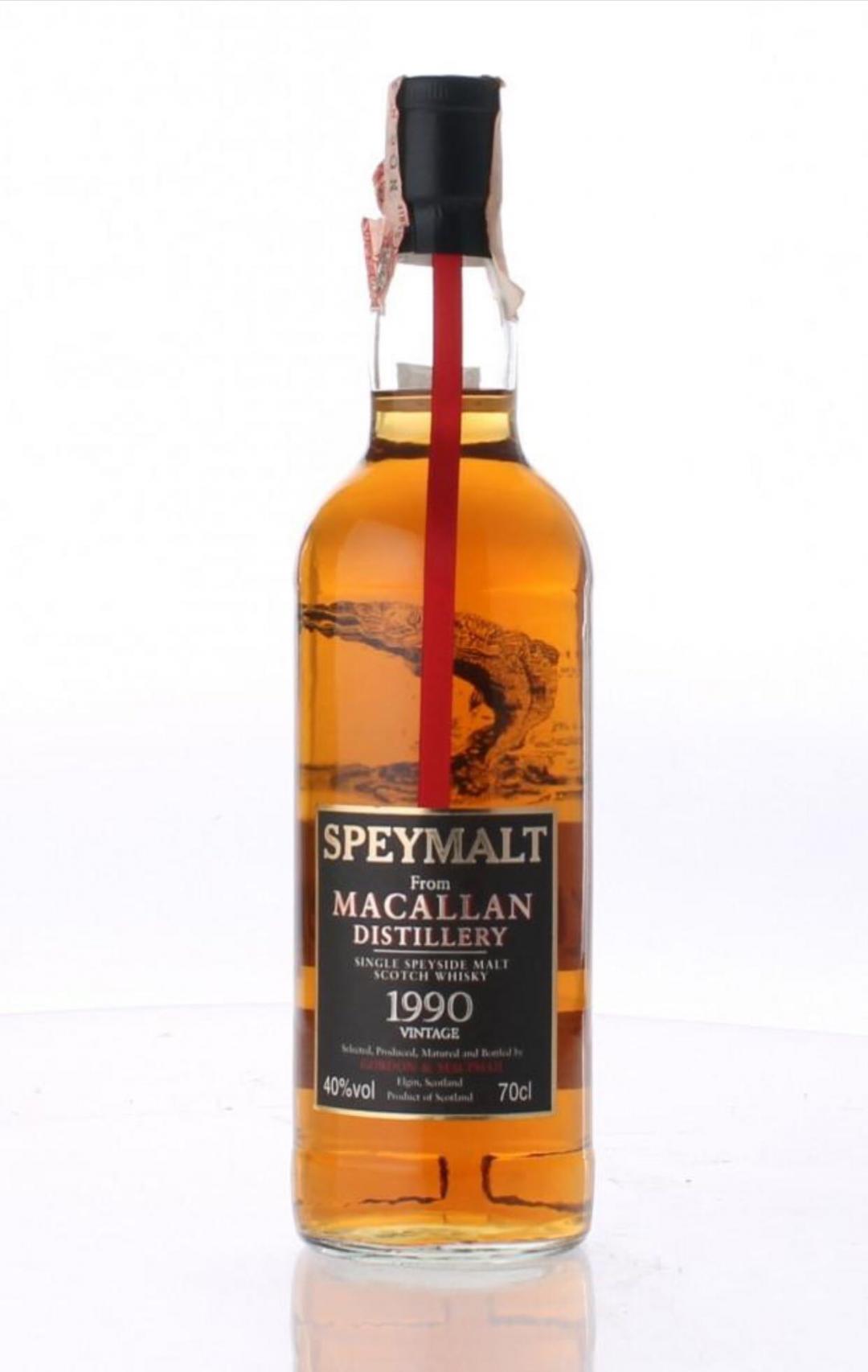 閱讀了一篇關於Gordon & MacPhail 的文章（節錄如下），大家對Speymalt from Macallan 的升值潛力有什麼意見？
