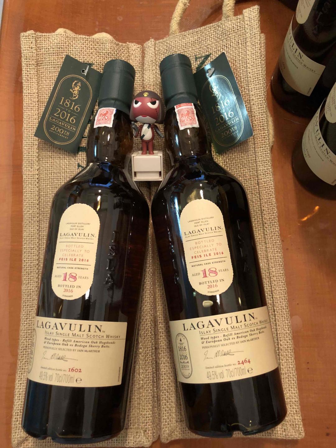 入手几支lagavulin系列