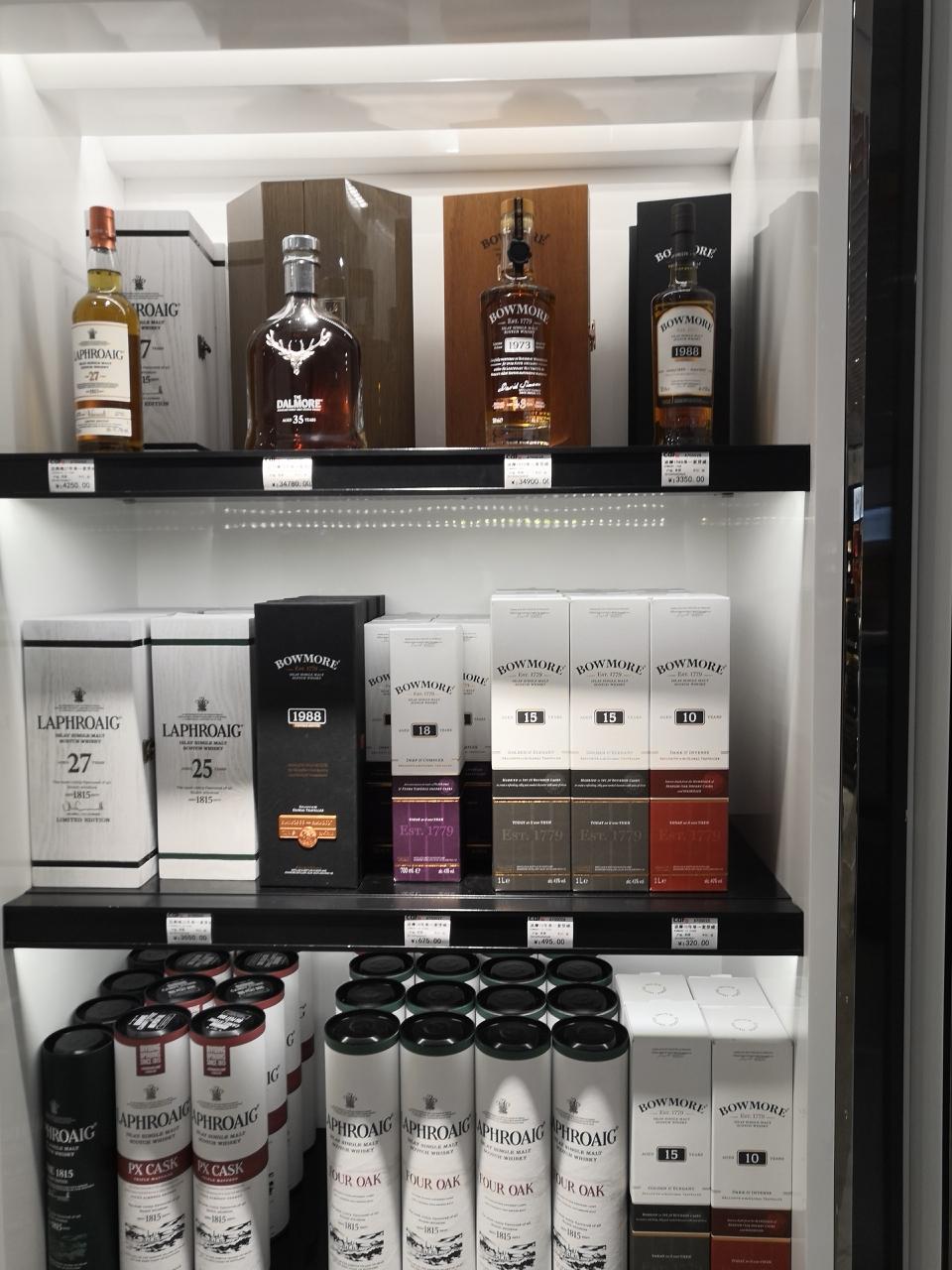 前一阵看到的柜子放的是这几瓶