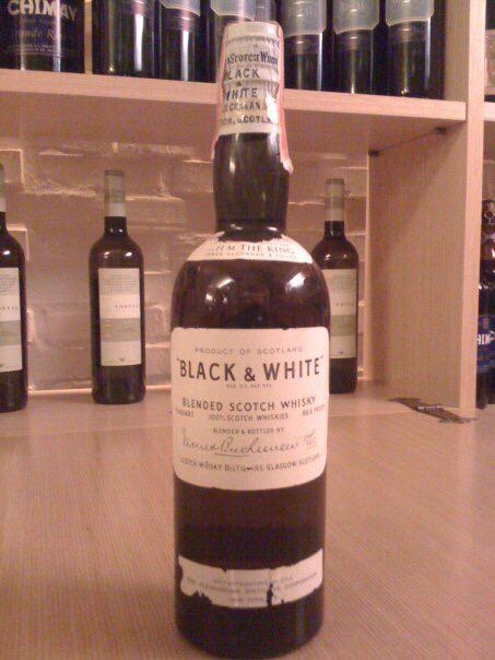 1930年代~Black & White威士忌品饮