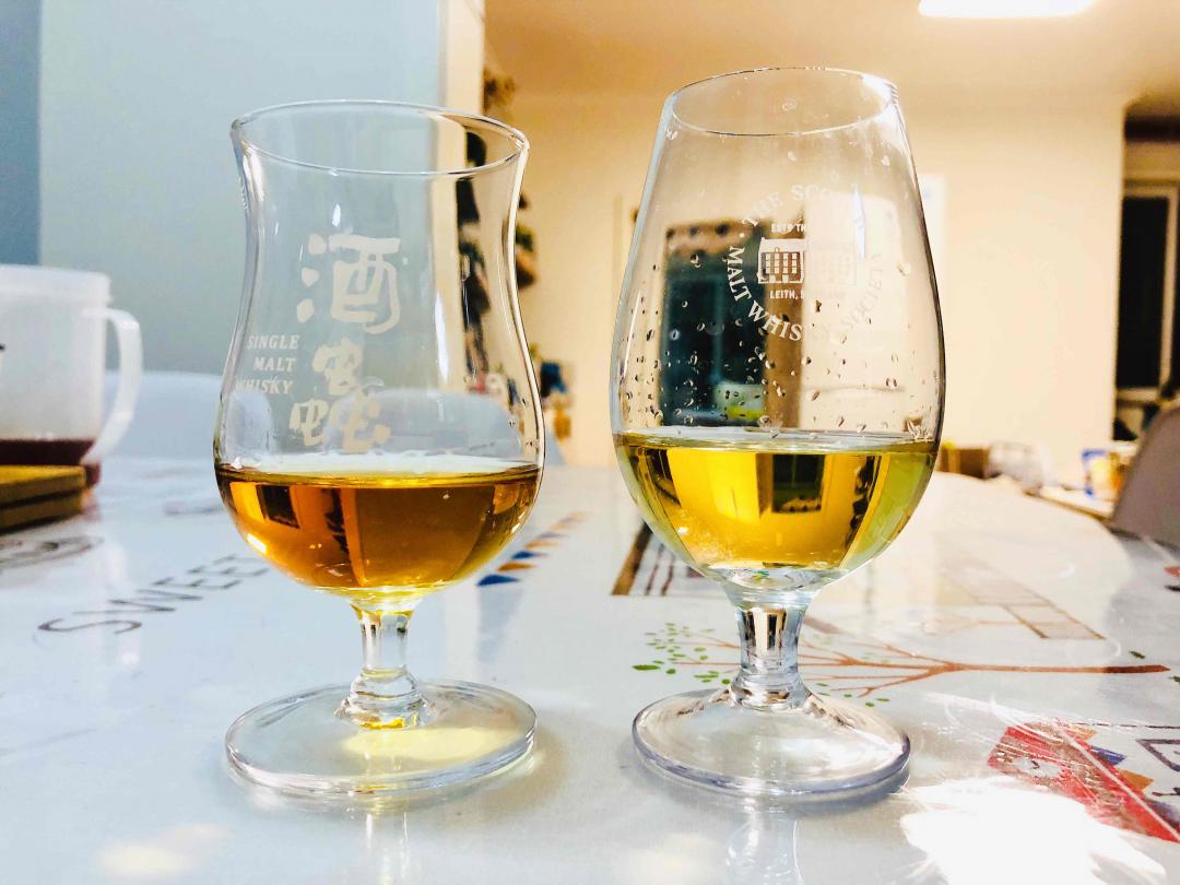 酒虫酒杯首试“完美”