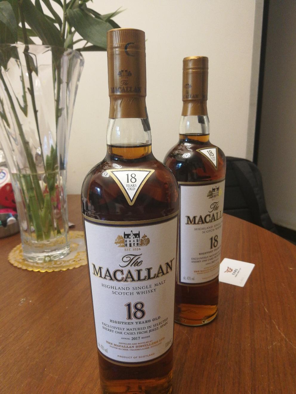 老哥们，能帮老弟看下这个麦卡伦对不对啊？