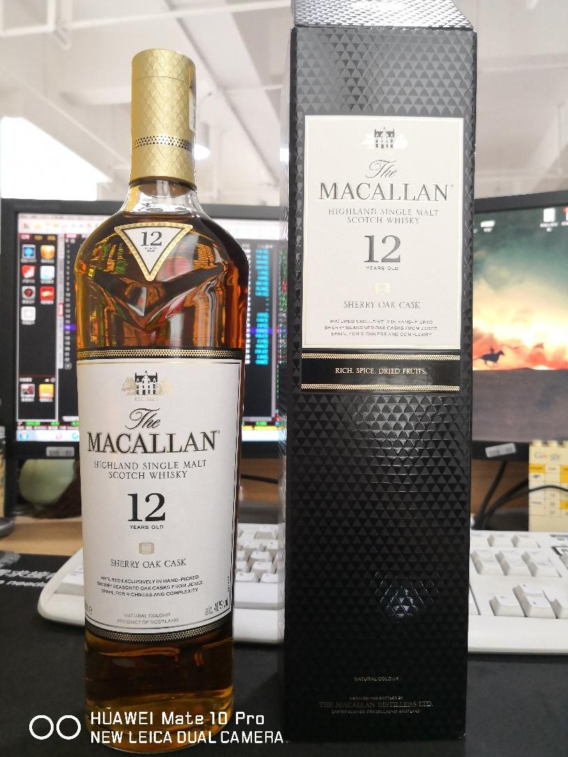 喝威不买麦卡伦，喝遍天下也枉然，新12感受下，有点黑～