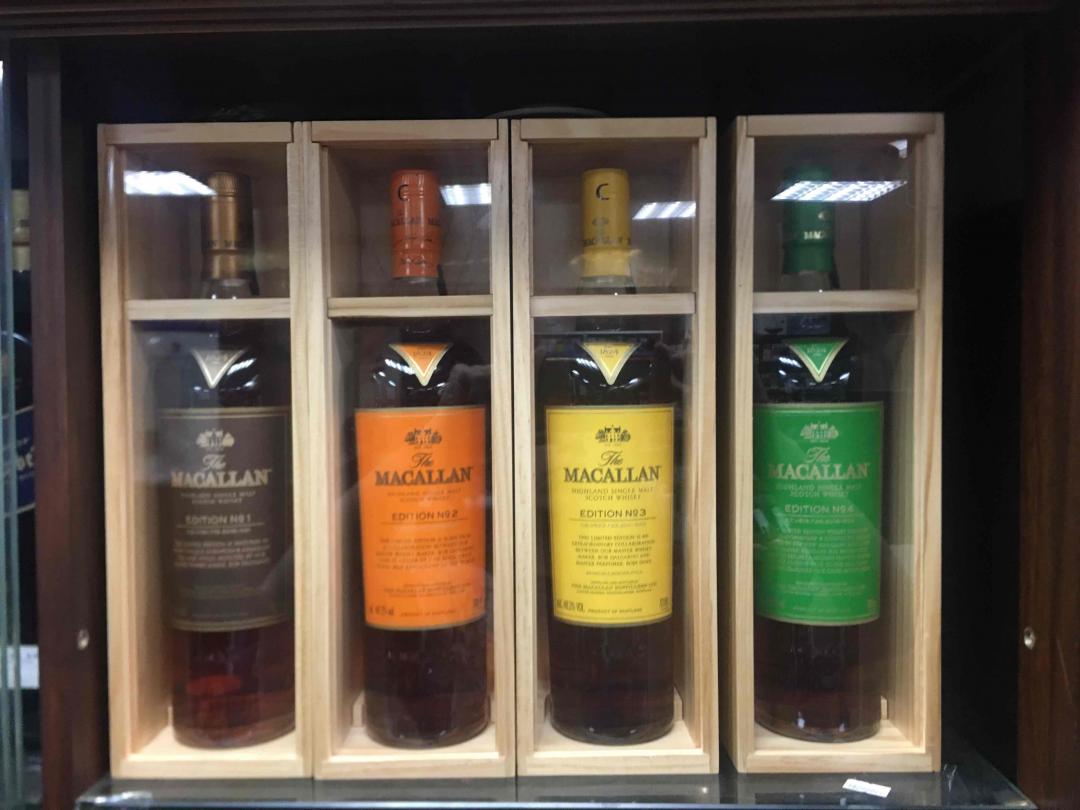 麥卡倫No1 No2No3 No4