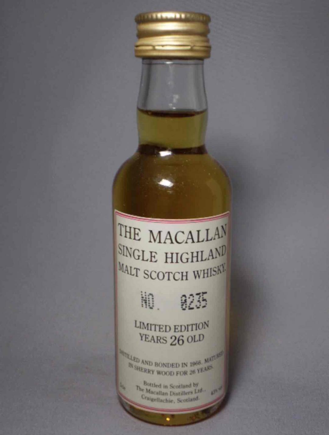 Macallan 26