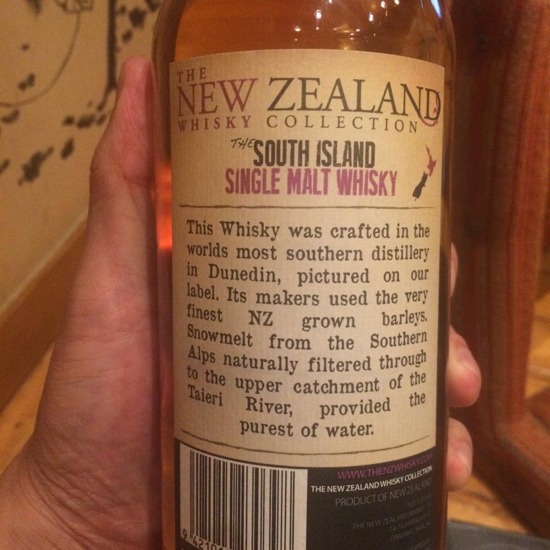 以前喝过的新西兰威士忌，你们感受下