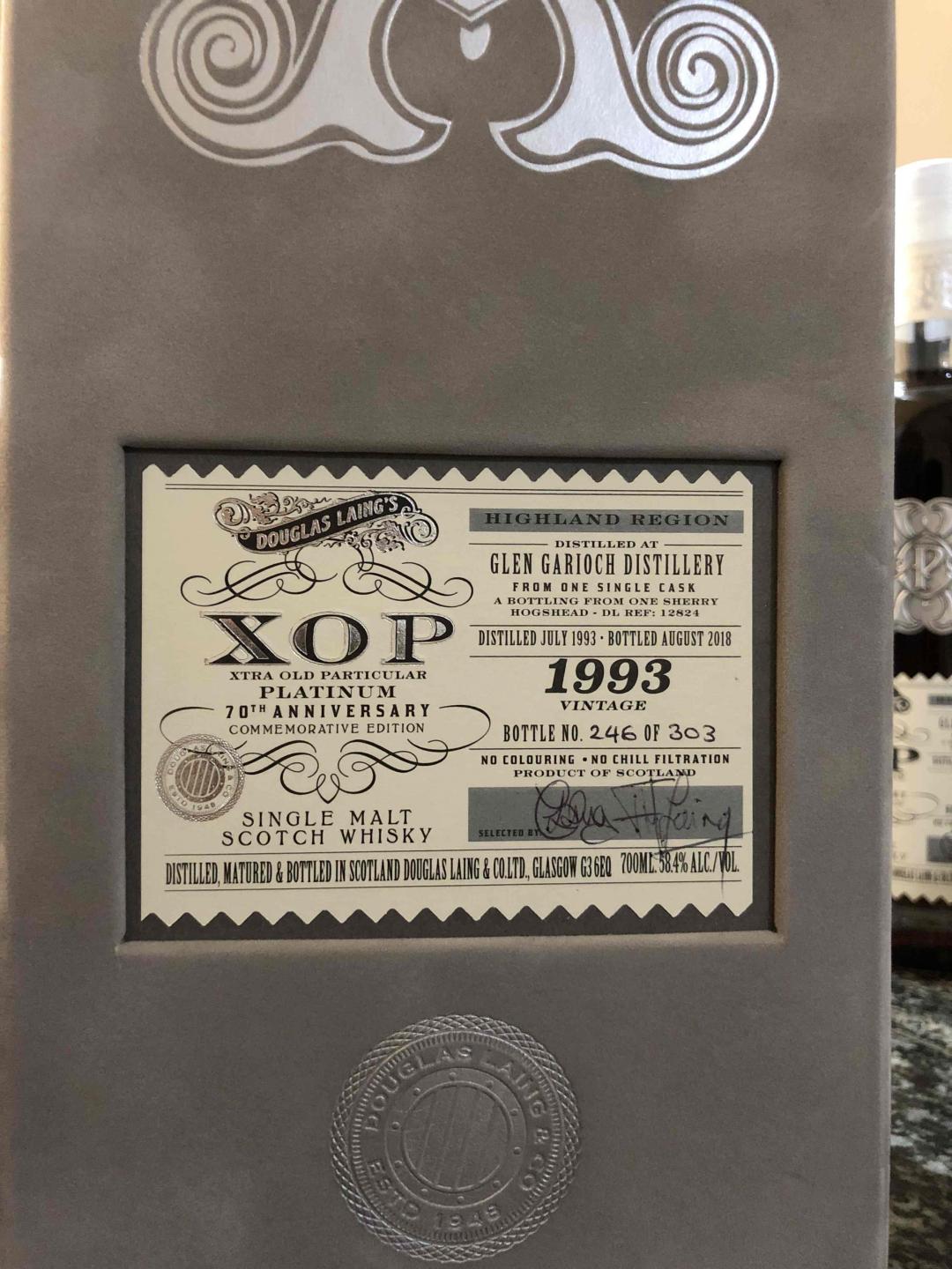 分享剛到手的Glen Garioch 25yo XOP Plantium