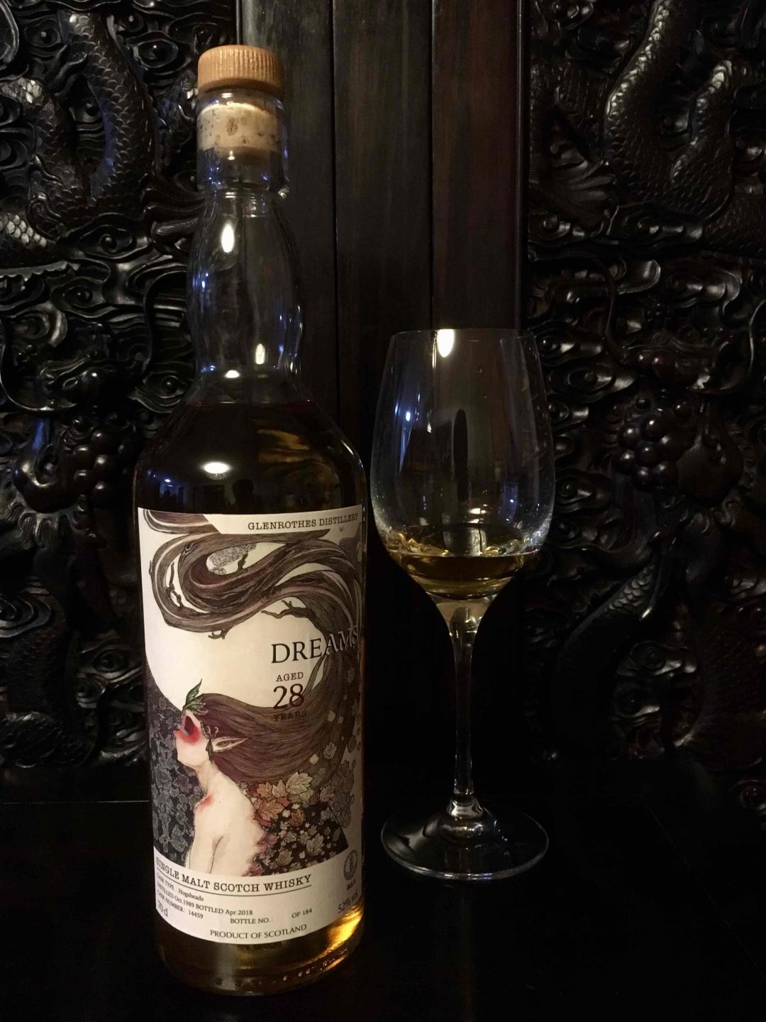 Glenrothes 1989年份28yo “酒蟲·Dreams”试饮笔记
