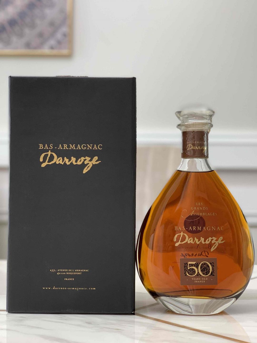 Armagnac雅玛邑：Darroze 50 y