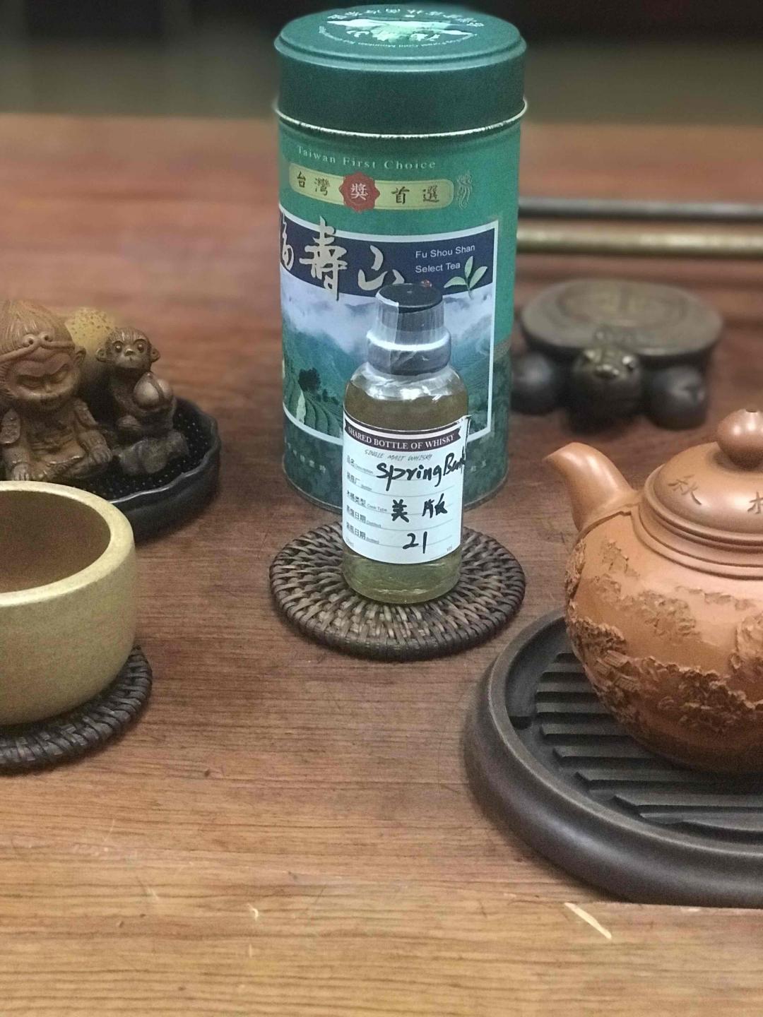 收到威士忌朋友的分享瓶，谢谢平老板。