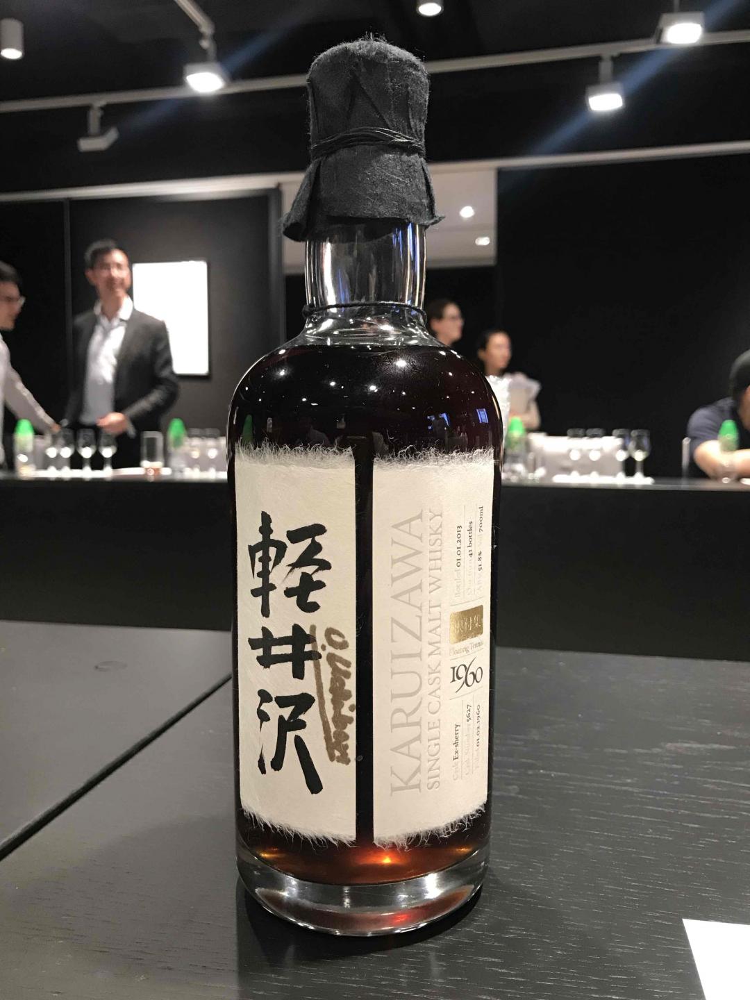 來香港 Bonhams 參加輕井澤蒸餾所前釀造師「內堀修省」簽名會。