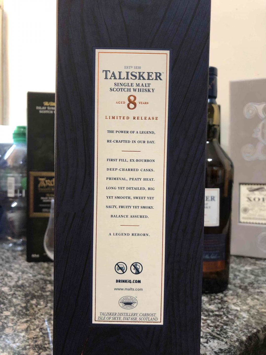 晒一下talisker 8年，2018 Diageo Special Release