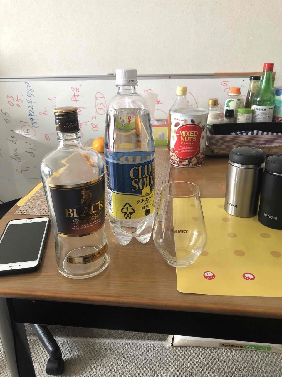 一比一兑水。一比一兑碳酸水。or直饮的话，倒出来杯子里密封醒酒几分钟。一次不要超过30毫升。