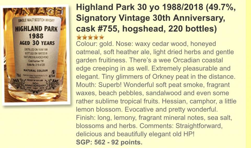 whiskyfun上都很高分