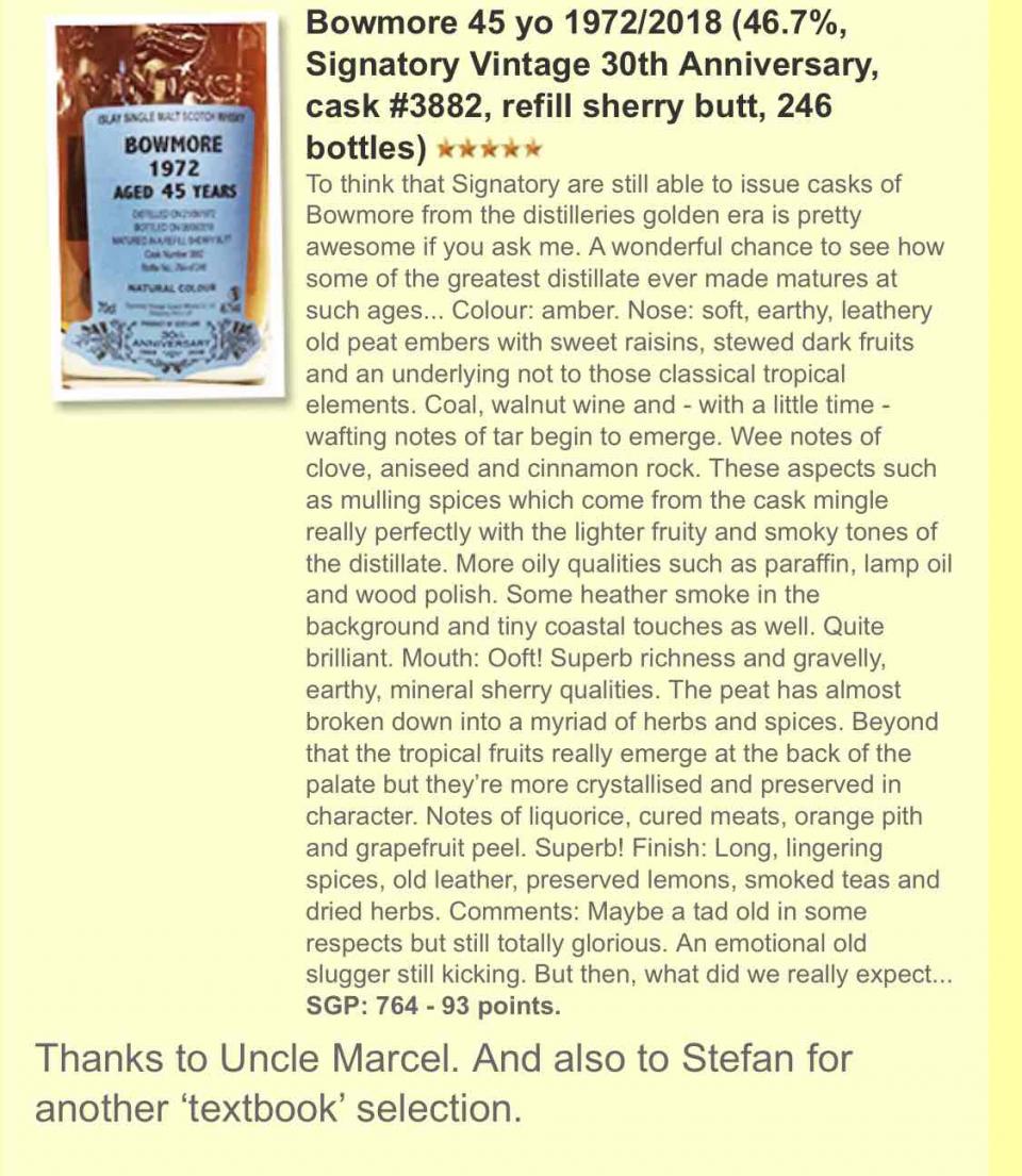 whiskyfun上都很高分