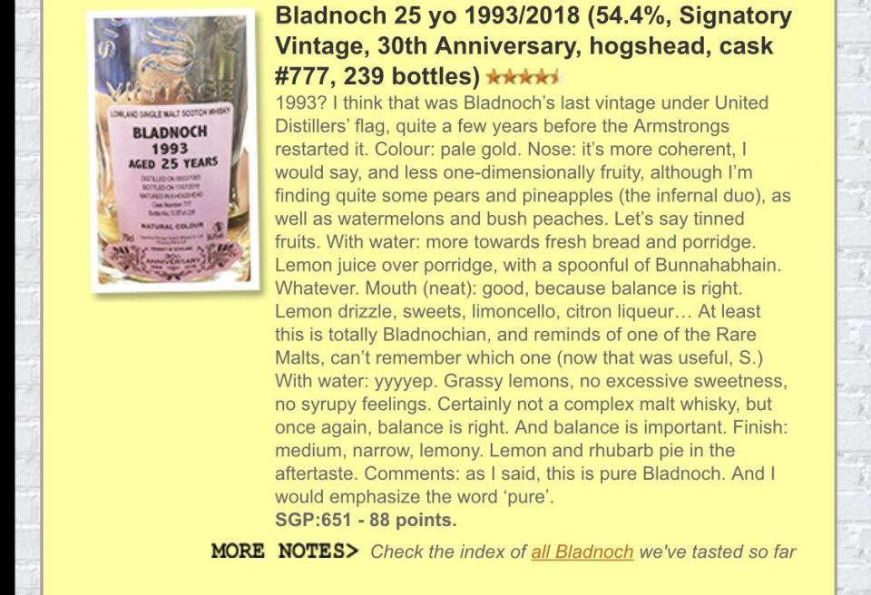 whiskyfun上都很高分