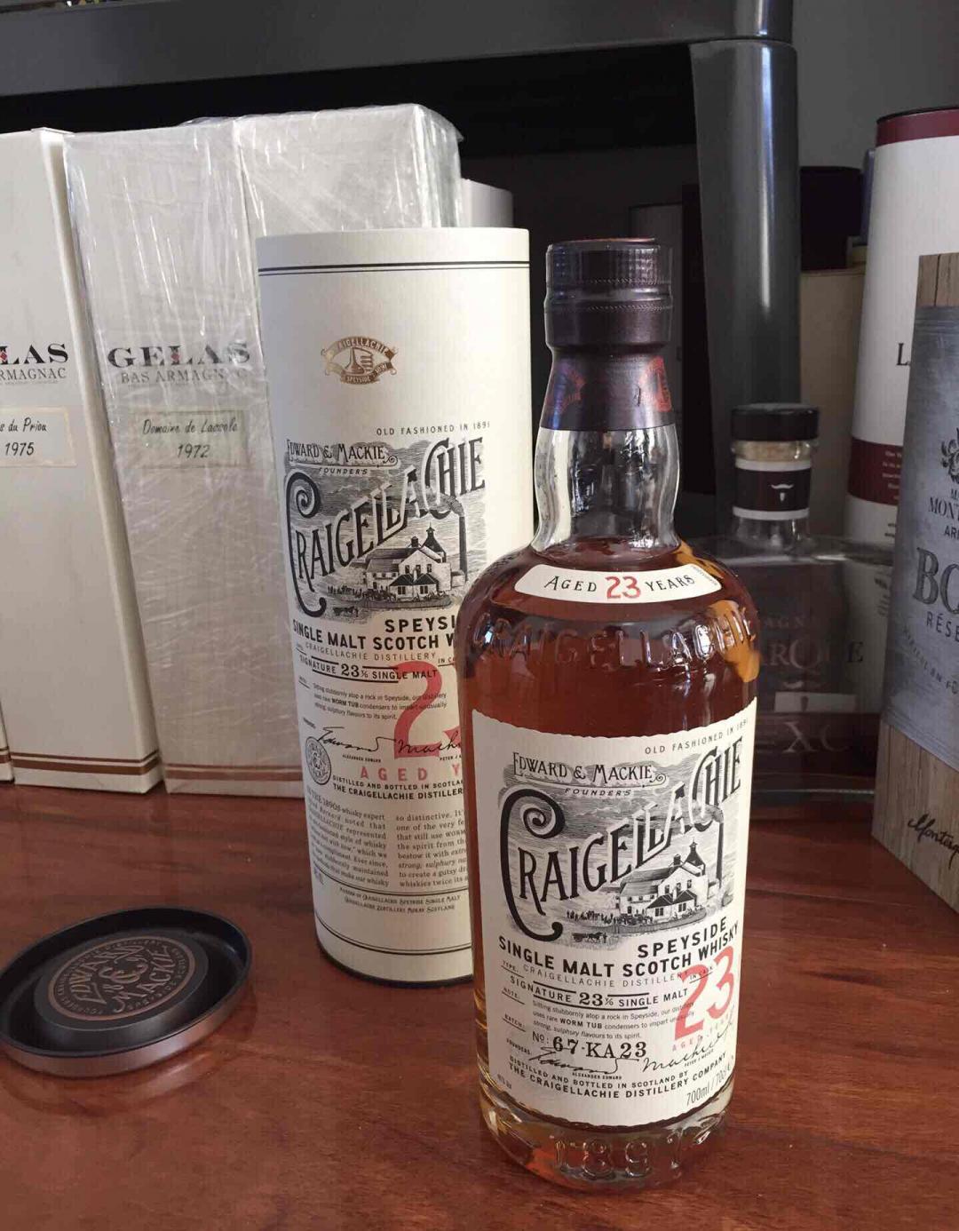 克莱嘉赫23瓶封