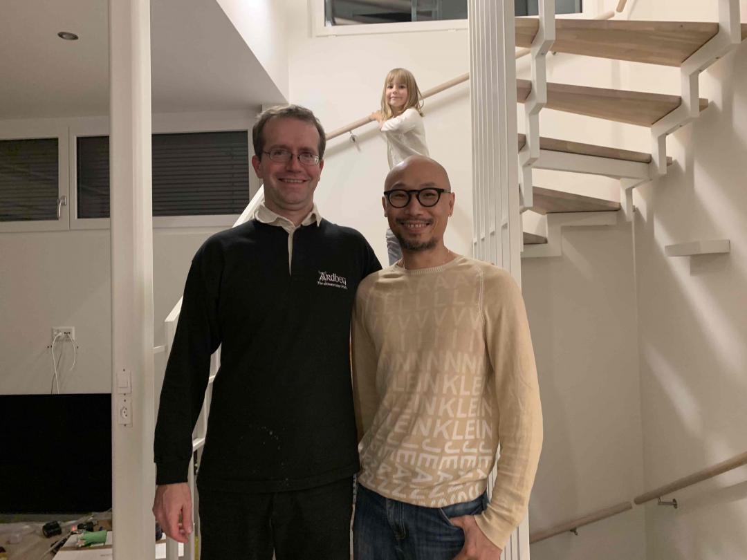 和MMA评委Patrick喝上两杯