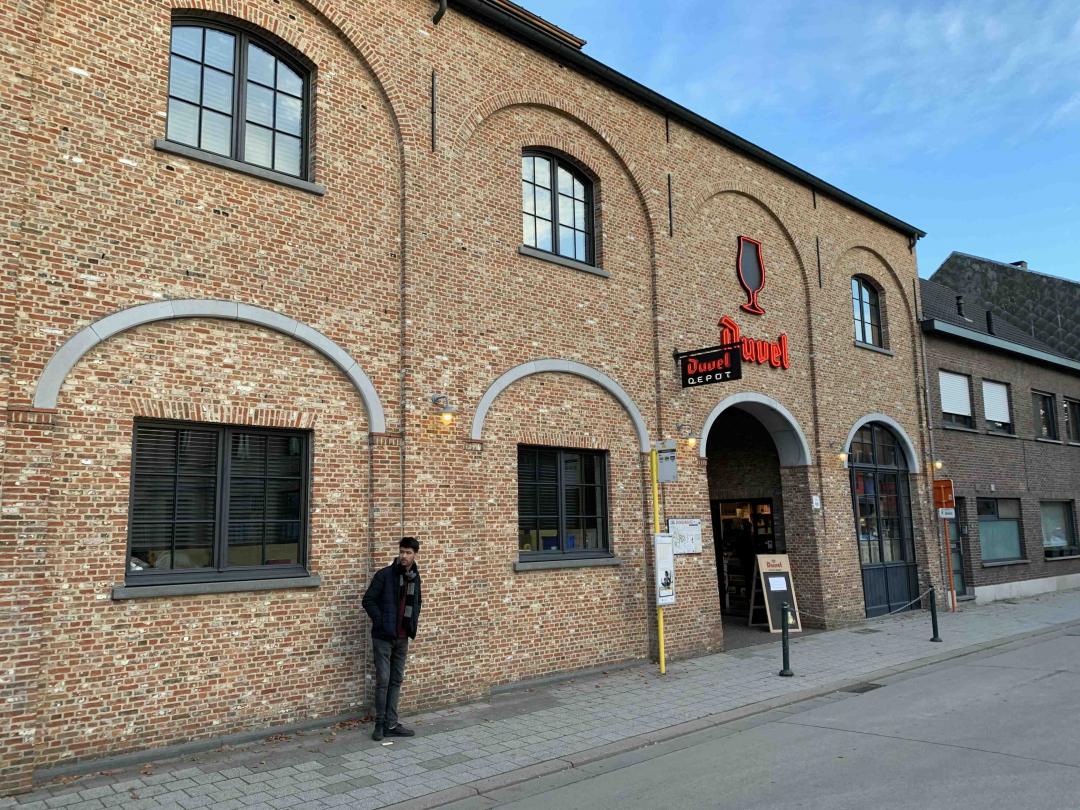 比利时duvel酒厂，参观了一下