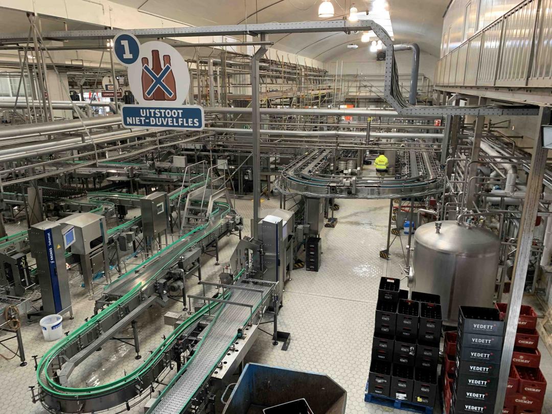 比利时duvel酒厂，参观了一下