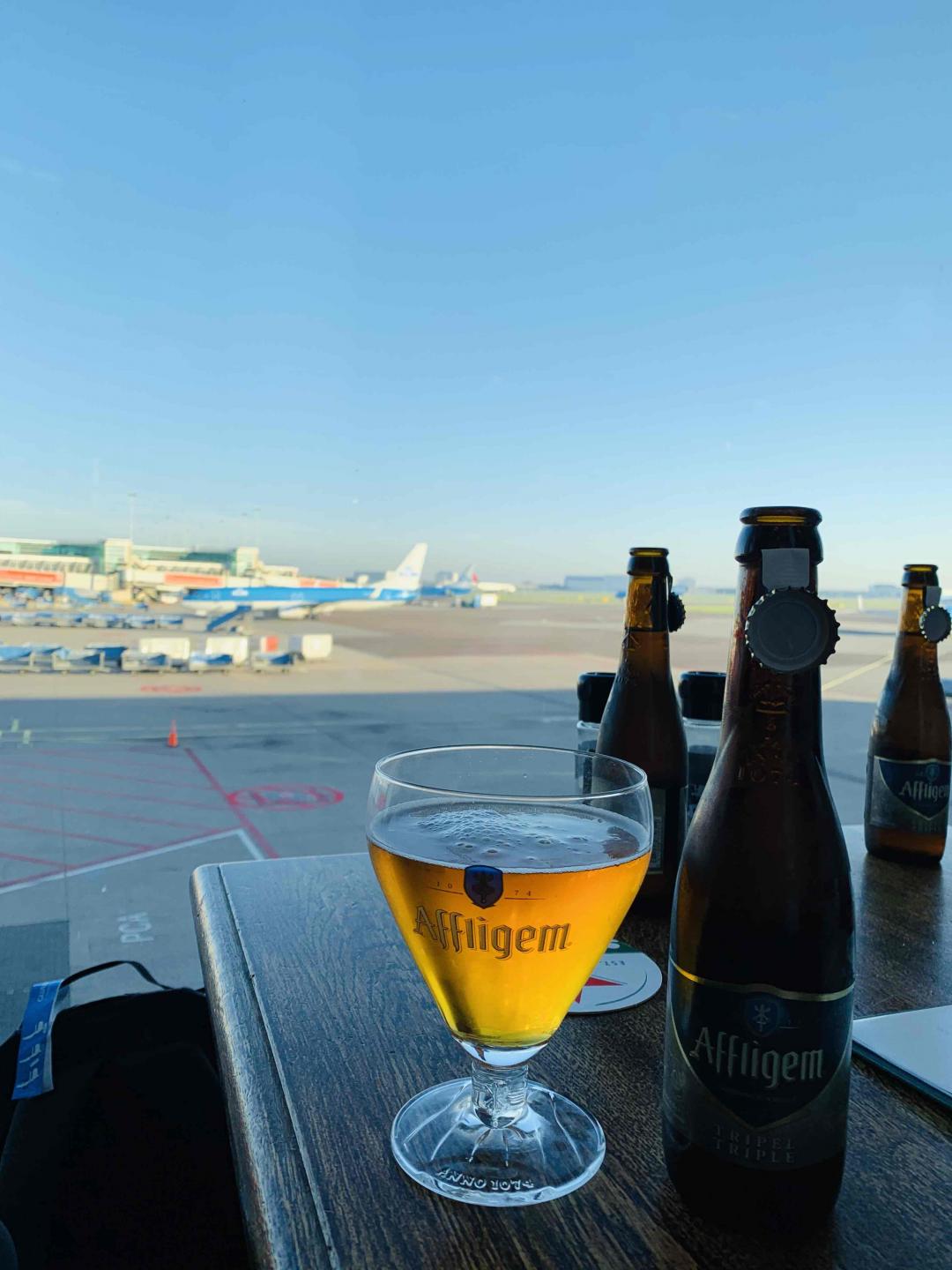 阿姆斯特丹机场的免税店随拍