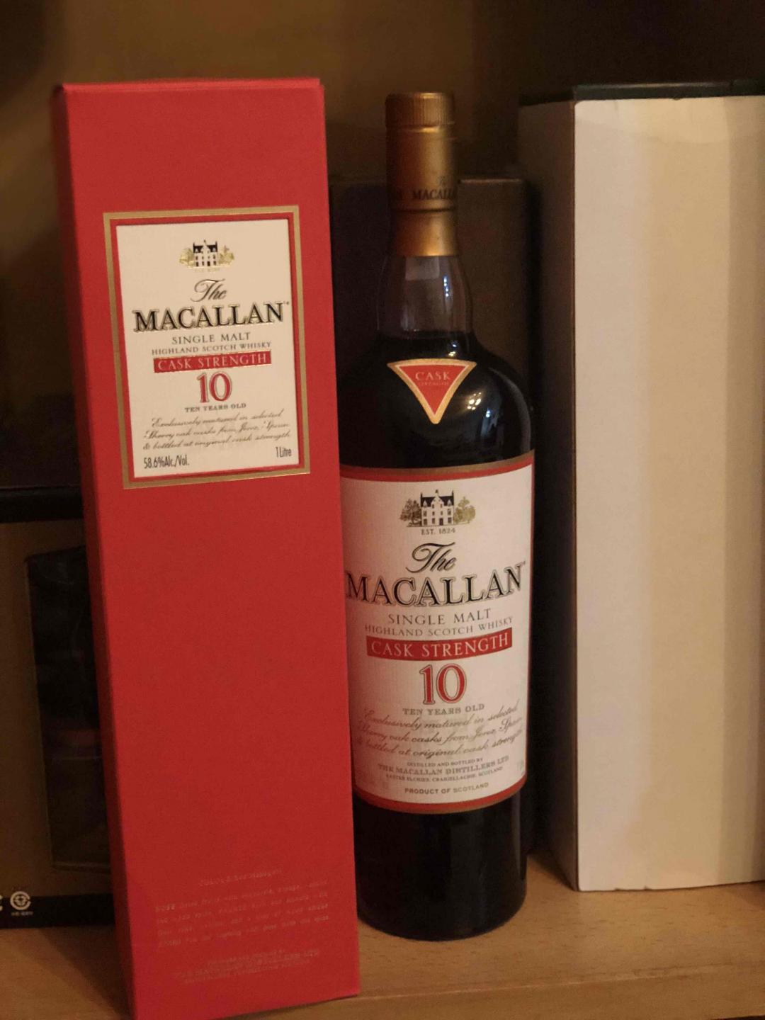 麦卡伦 草写标 这瓶品相好棒