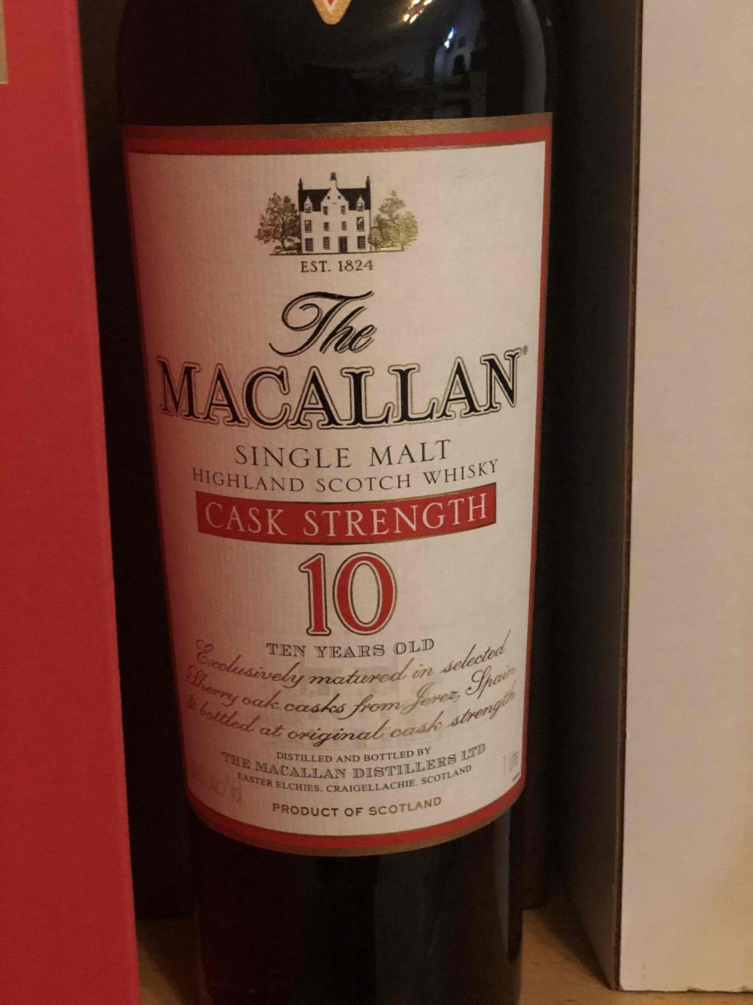 麦卡伦 草写标 这瓶品相好棒