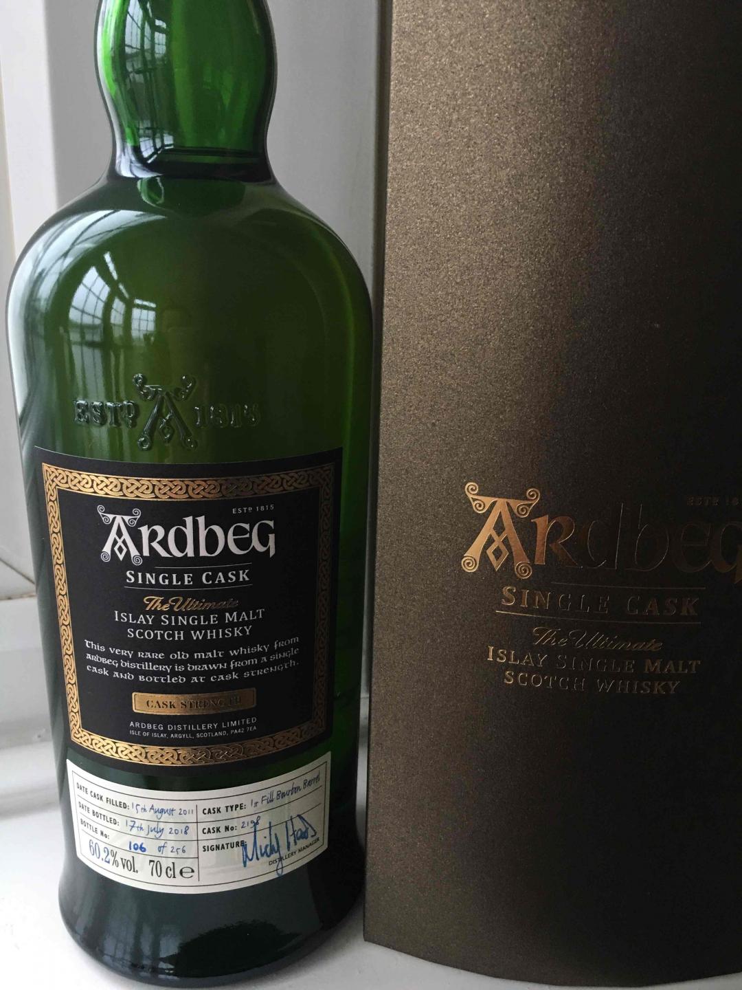 艾雷島(Islay)事兒—18年新酒盤點之Ardbeg 廠